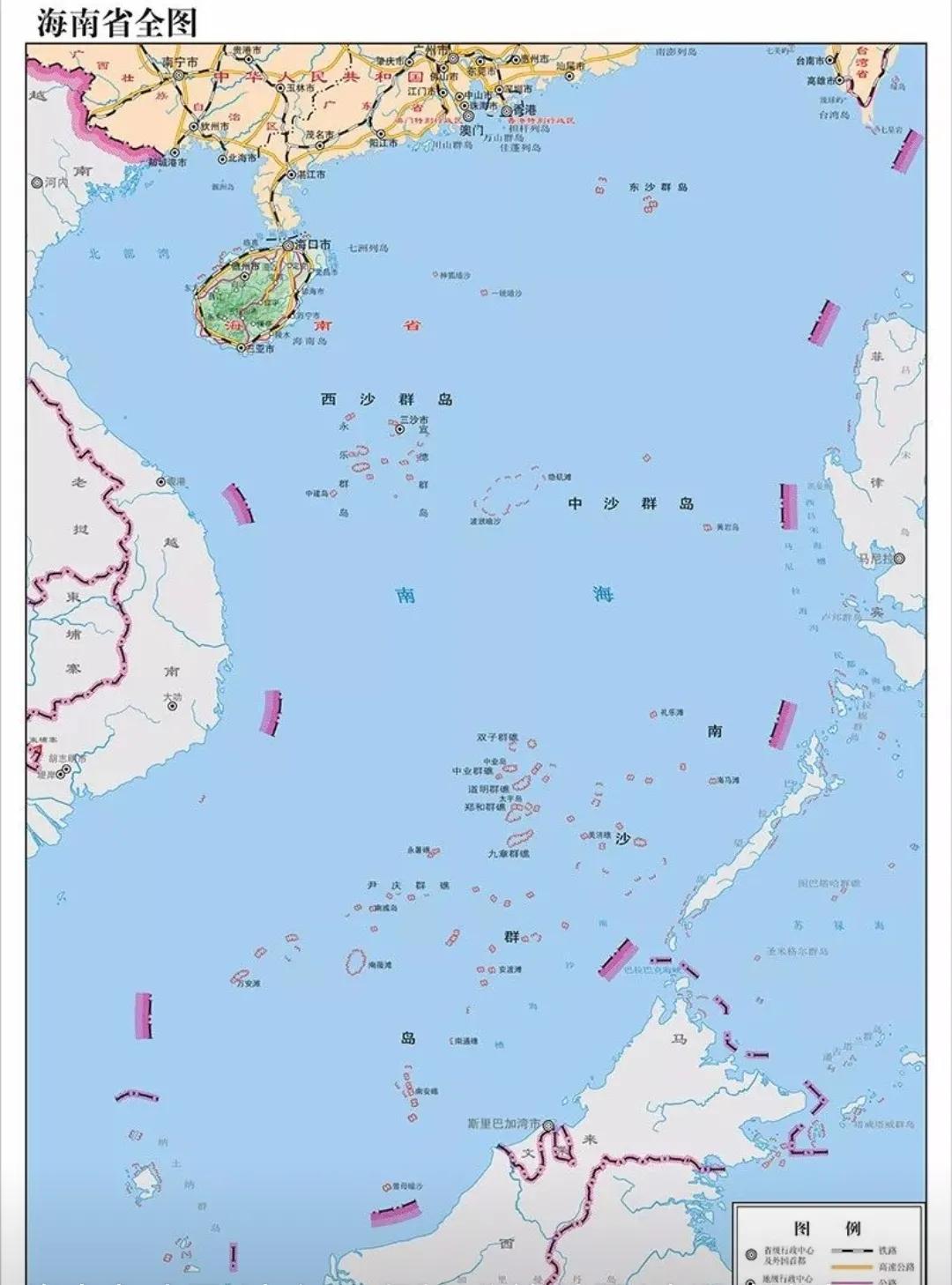 南海地圖高清版大圖，探索神秘的海洋疆域，南海高清地圖大圖，探索神秘海洋疆域之旅