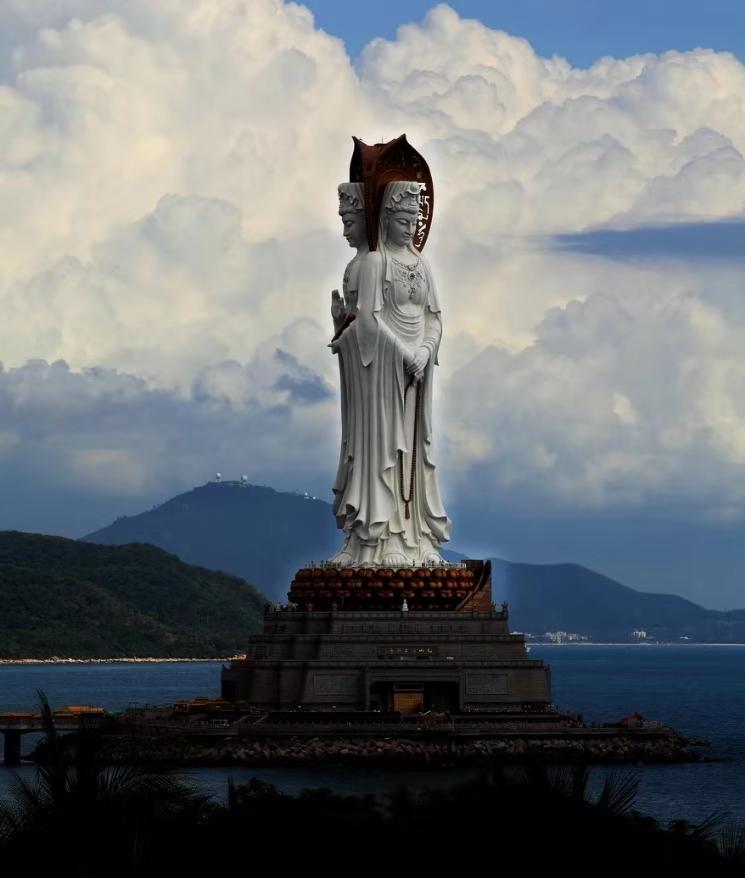 南海觀音，神秘與莊嚴的海洋圣地，南海觀音，神秘莊嚴的海洋圣地