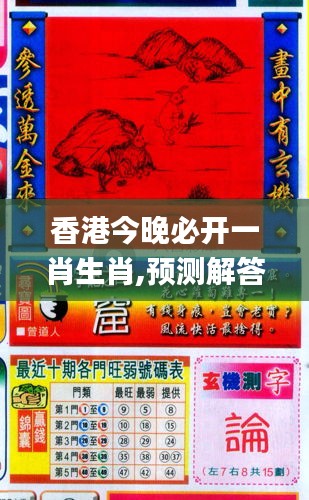 香港和彩王中王精準(zhǔn)一肖，揭秘彩票預(yù)測之謎，揭秘彩票預(yù)測之謎，香港和彩王中王精準(zhǔn)預(yù)測一肖技巧