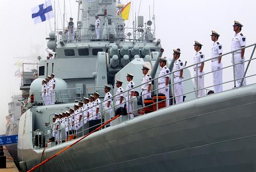 中國海軍訪問朝鮮，展現(xiàn)兩國深厚友誼與軍事合作的震撼力量，中國海軍訪問朝鮮，深化友誼與軍事合作的強(qiáng)大信號