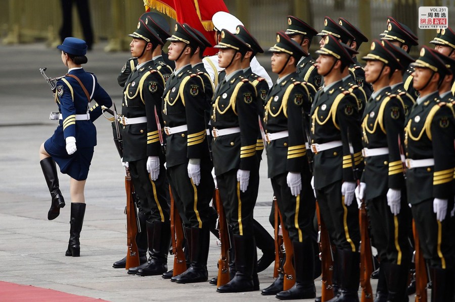 中國女兵儀仗隊，榮耀與力量的象征，中國女兵儀仗隊，榮耀與力量的璀璨象征